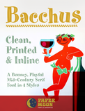 Bacchus Mid-Century Modern Serif Font