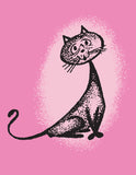 Mid-Century Modern Style Cat