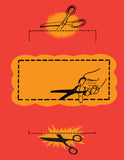 Scissors Clipping Coupons