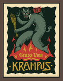 Krampus - 1900s Advertising Poster Style