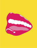 1970s Sexy Lips