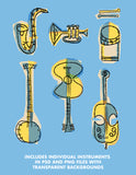 Music - Mid-Century Modern Musical Instruments