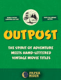 Outpost Retro Brush Font