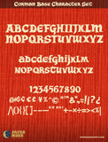 Corman Hand Drawn Celtic Font
