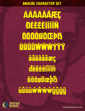 Analog Font
