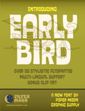 Early Bird Font