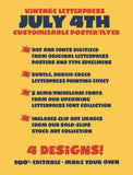 July 4th Poster/Flyer