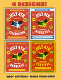 July 4th Poster/Flyer