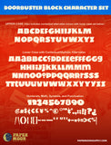 Doorbuster Block Sign Painter Font