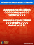 Doorbuster Block Sign Painter Font