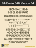 Monster Gothic Medieval Font