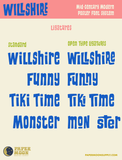 Willshire Mid-Century Font