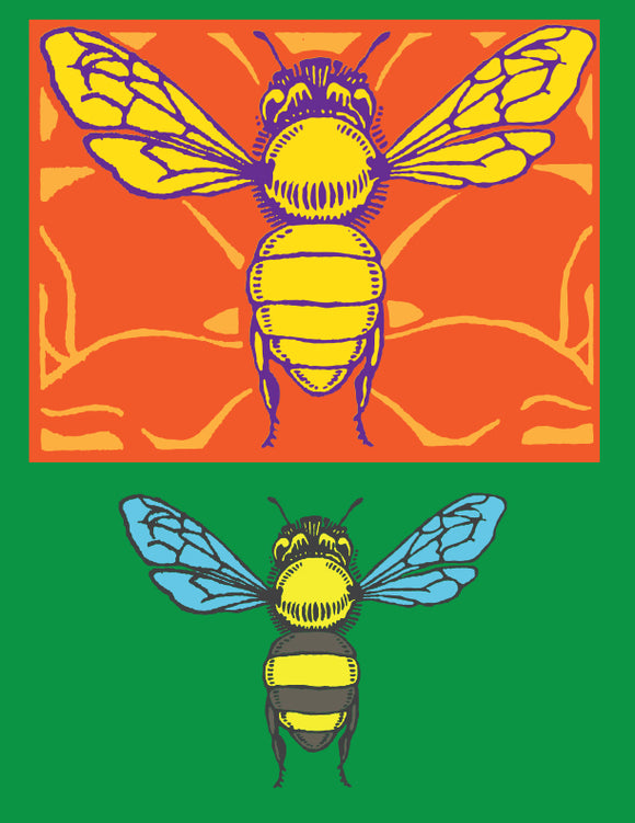 Art Nouveau Honeybee