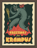 Krampus - 1900s Advertising Poster Style
