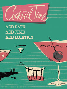 Cocktail Time Party Invitation