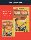 Folksy Frank Gig Poster