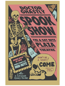 Ghost Show Movie Night Poster