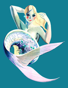 Art Deco Mermaid