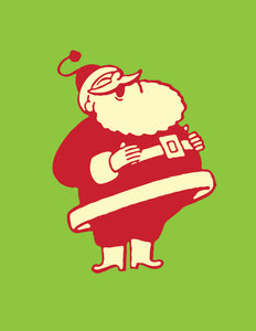 Santa Claus - Jolly Old Elf Laughing