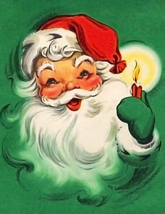 Santa Claus with Candle