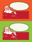 Santa Claus with Word Balloon
