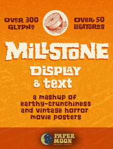 Millstone Retro Fantasy Font Family