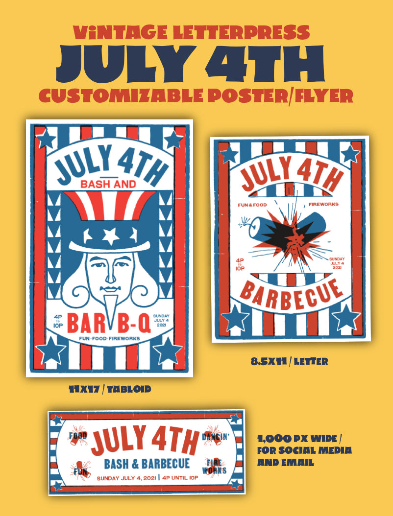 July 4th Poster/Flyer 2
