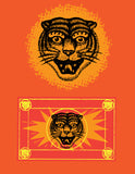 Tiger - Vintage Matchbox Design 03