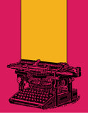 Typewriter - Conceptual Poster Art